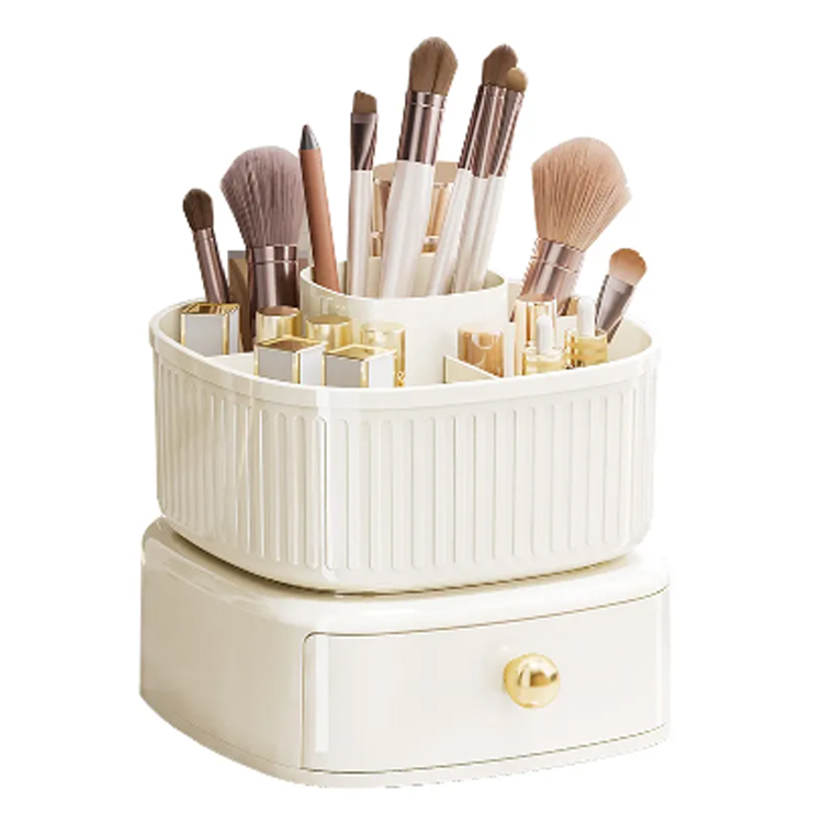 化粧品オーガナイザーを機能的で安全にし、多様なシナリオに適応させる基本的な設計原則は何ですか?