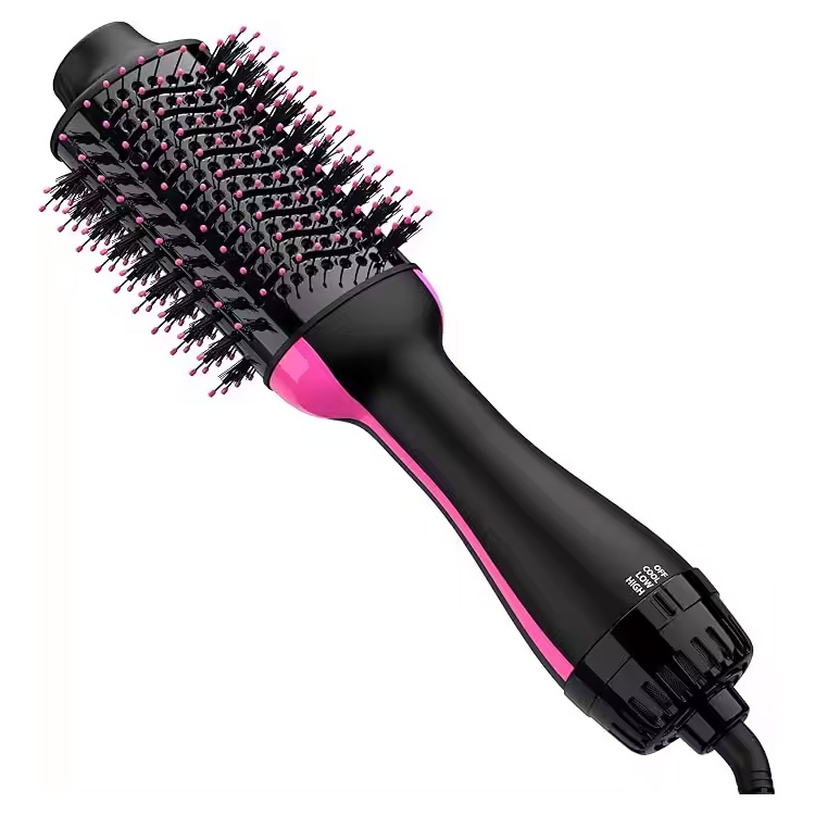 4インチセラミックプレートヘアスタイラー電気乾燥機ホットエアブラシ