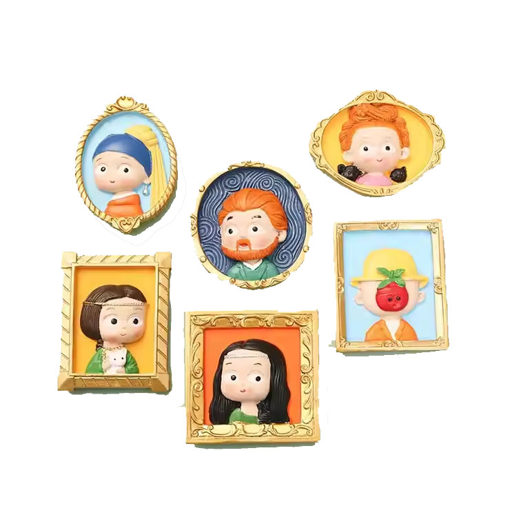 カスタムセラミック大統領ギフト冷蔵庫用マグネットかわいい