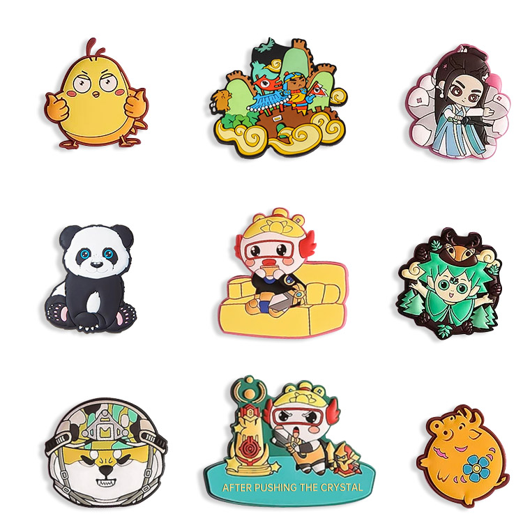 装飾カスタムロゴオプション利用可能なPVC冷蔵庫用マグネット