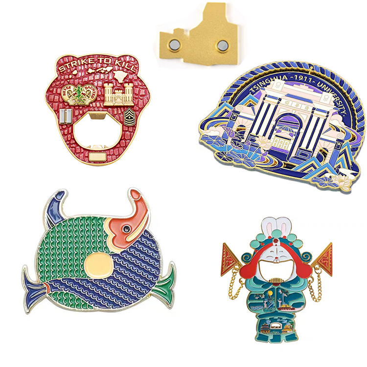 グリッターメタル冷蔵庫用マグネット プロモーション用冷蔵庫用マグネット