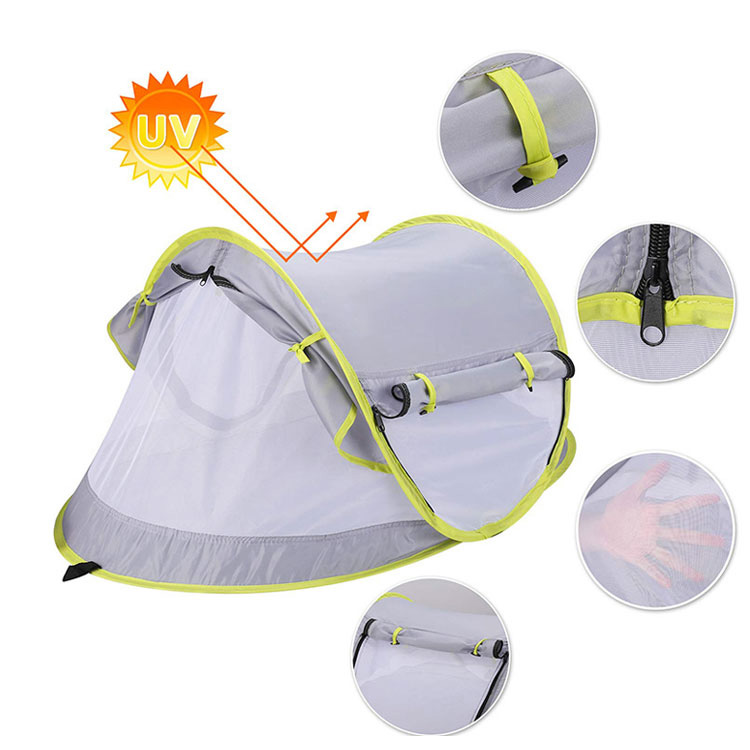 軽量単層防水ポリエステルポップアップテント