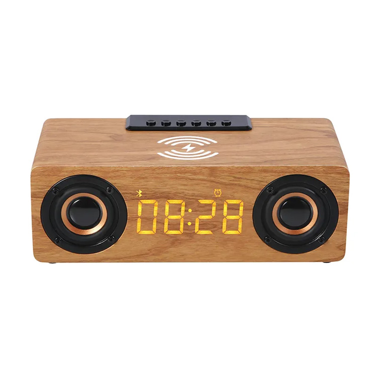 多機能3 in 1デジタルワイヤレス充電Bluetoothクロック
