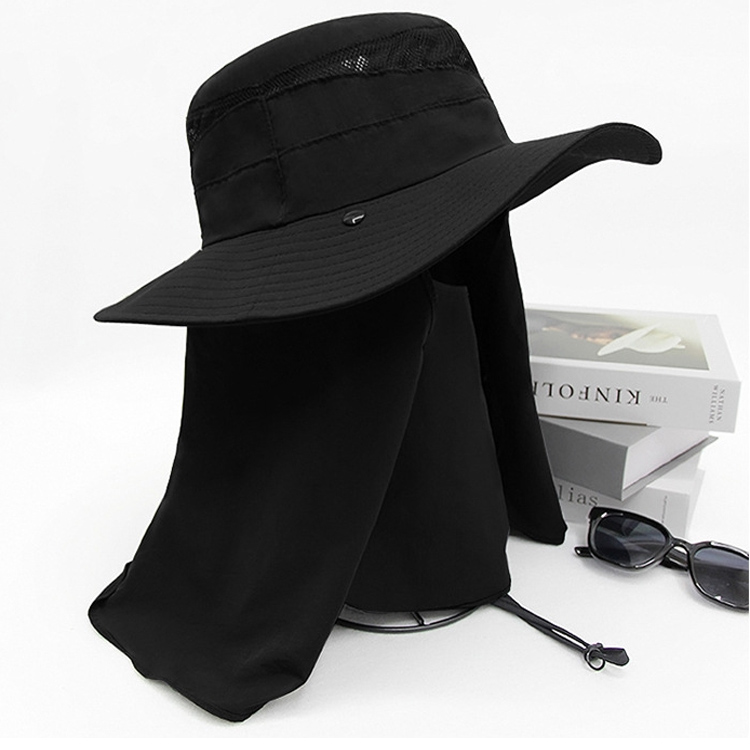 多機能屋外夏冷却バケットハット速乾性