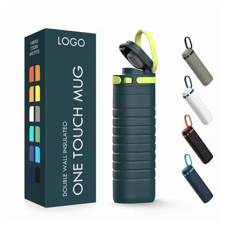 タッチリッド 500ml ステンレス真空断熱トラベルマグ